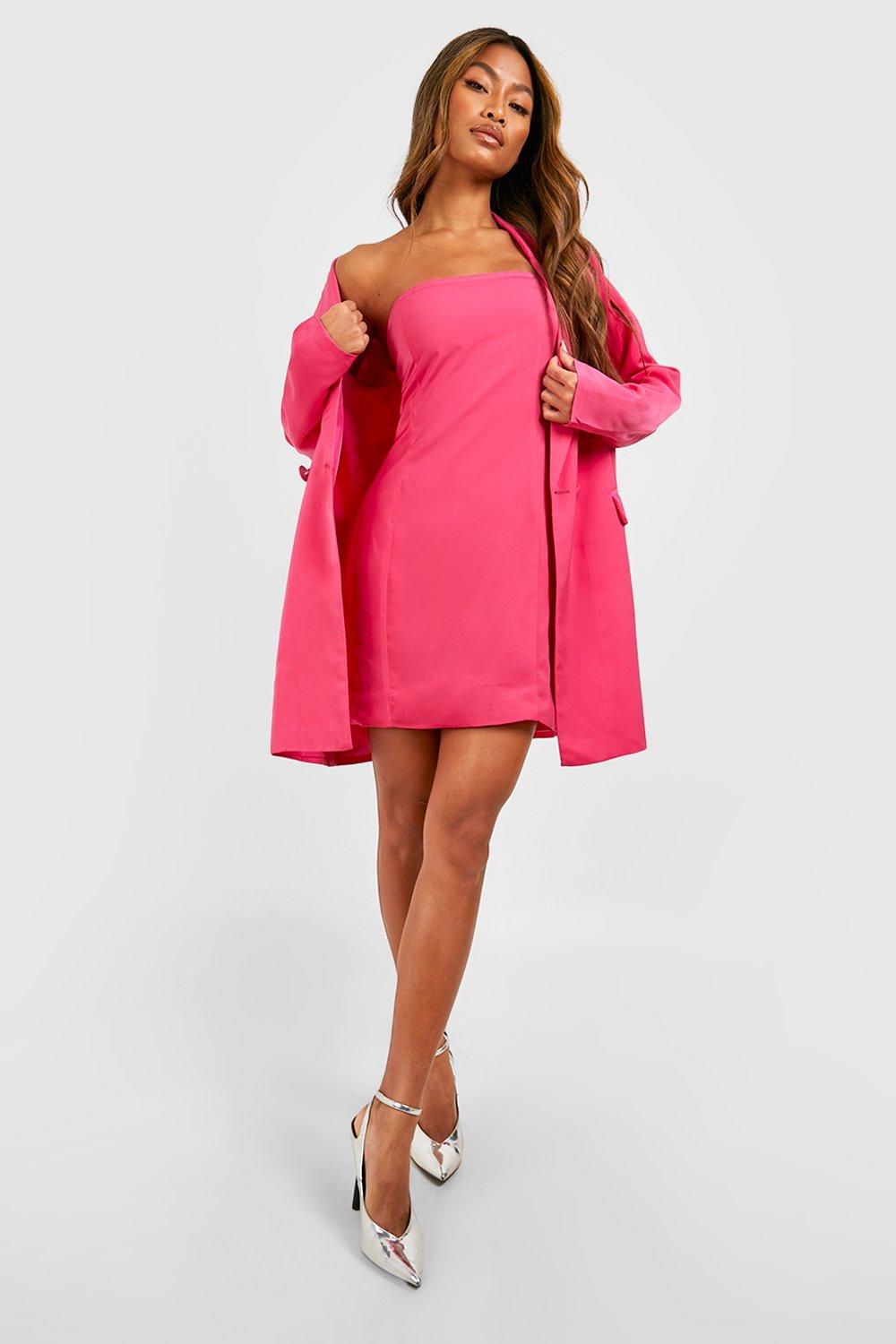 Mini dress and blazer sale
